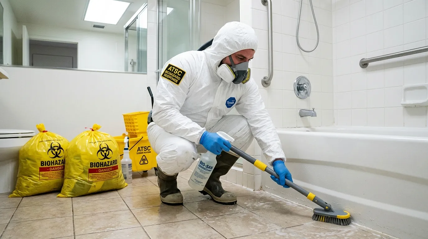 Decontamination equipment deployed for Blood Cleanup in Prosser